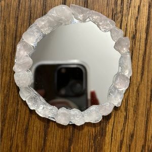Mini Rose Quartz Mirror